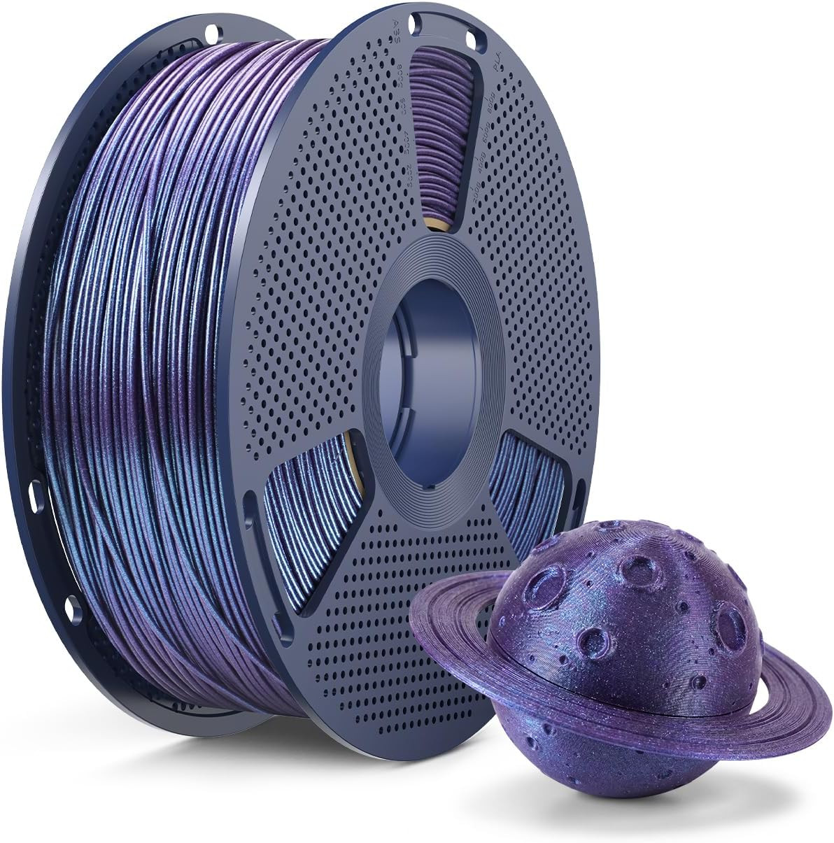 Galaxy PLA Filament 1.75Mm, Color-Shifting Pearlescent Glitter PLA 3D Printer Fi
