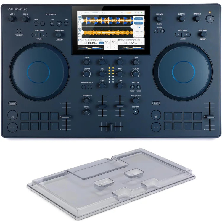 AlphaTheta Omnis-Duo 2-deck Portable DJ System with Decksaver