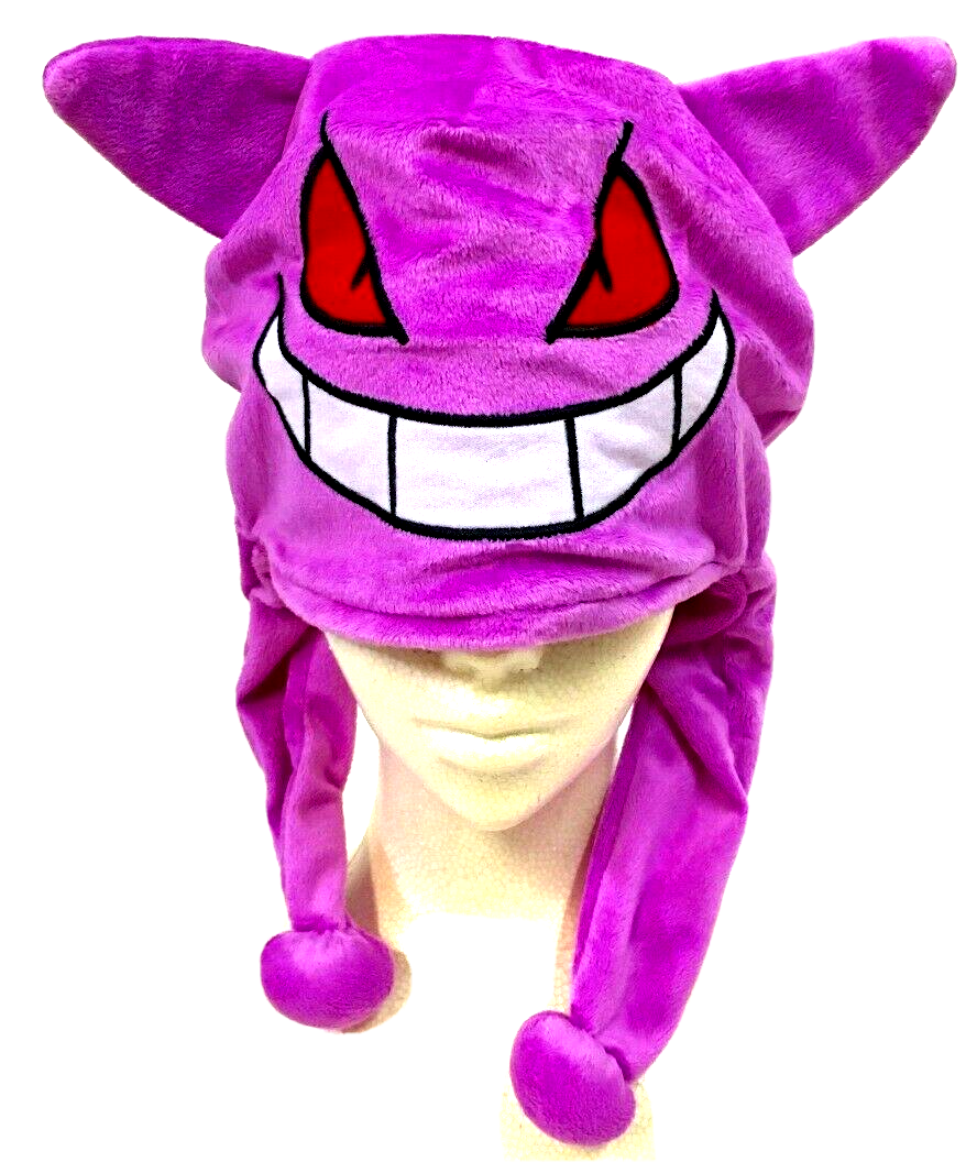 Haunter Aviator Pilot Party Halloween Costume Animal Plush Hat Pokémon xiao-005