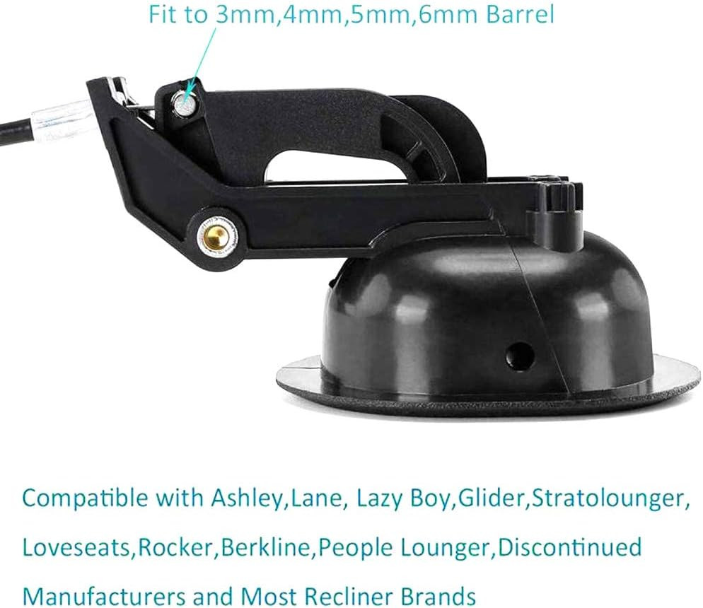 Sofa Chair Recliner Handle Replacement, 3"x3.5", Fits Ashley & Lazy Boy