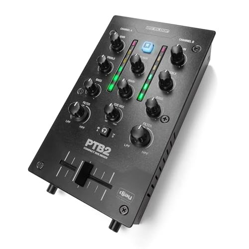 Reloop PTB-2 Portable 2+1-Channel DJ Mixer with DVS and Bluetooth Interface