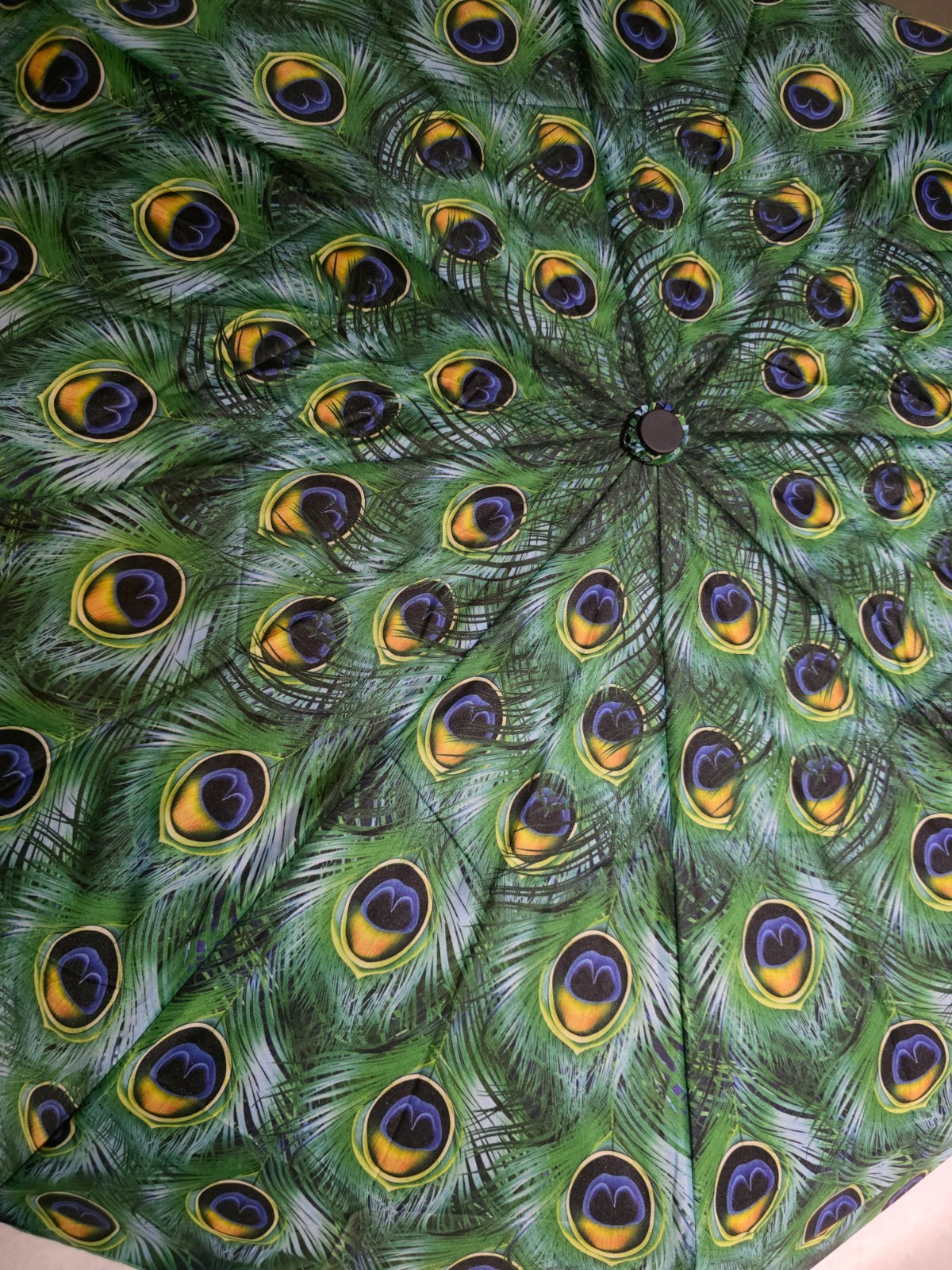 "GALLERIA Peacock Folding Umbrella "