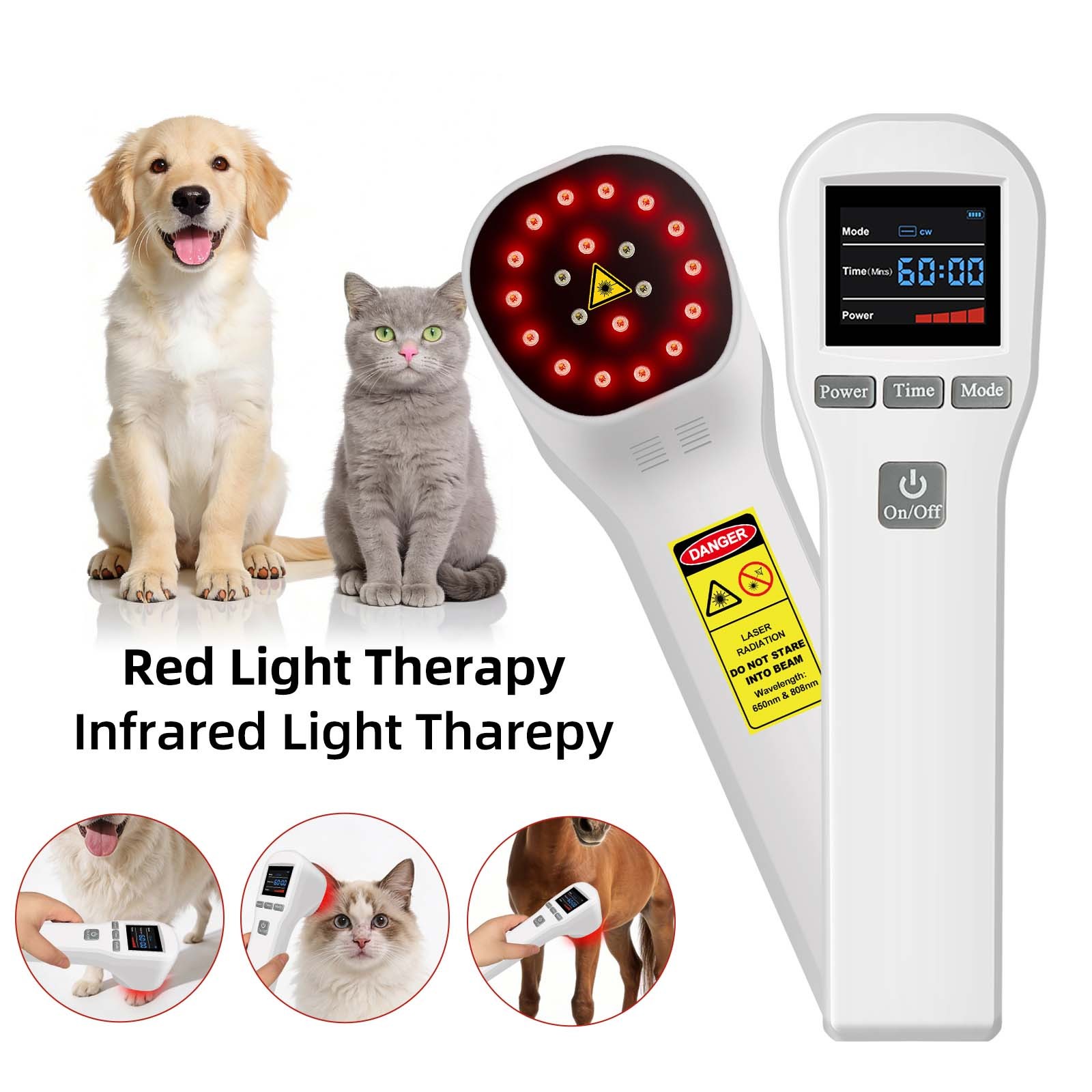 880mW Clinical Cold Laser for Canine Degenerative Myelopathy & Feline Arthritis