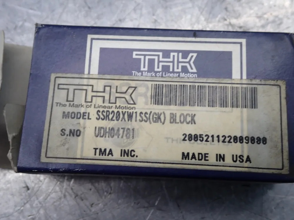 THK SSR-20XW BLOCK 05250780983