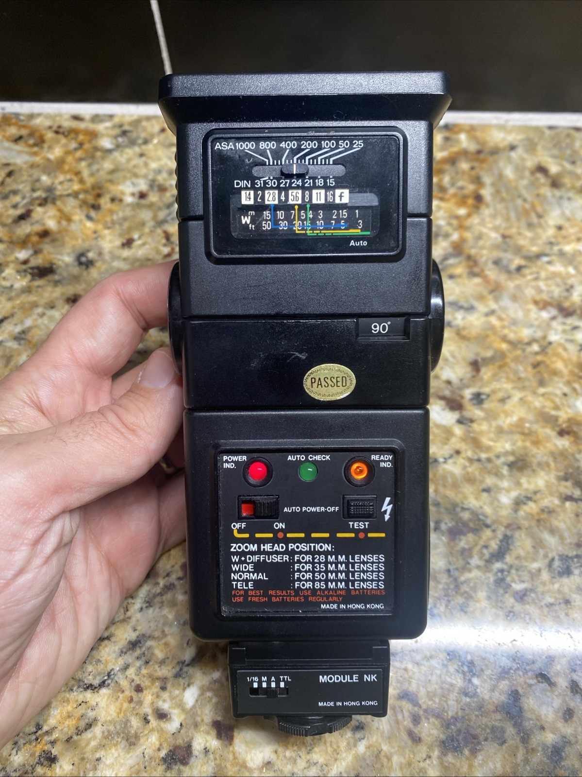 Retro Promatic FTD 4000 Flash For Nikon - Tested, WORKS