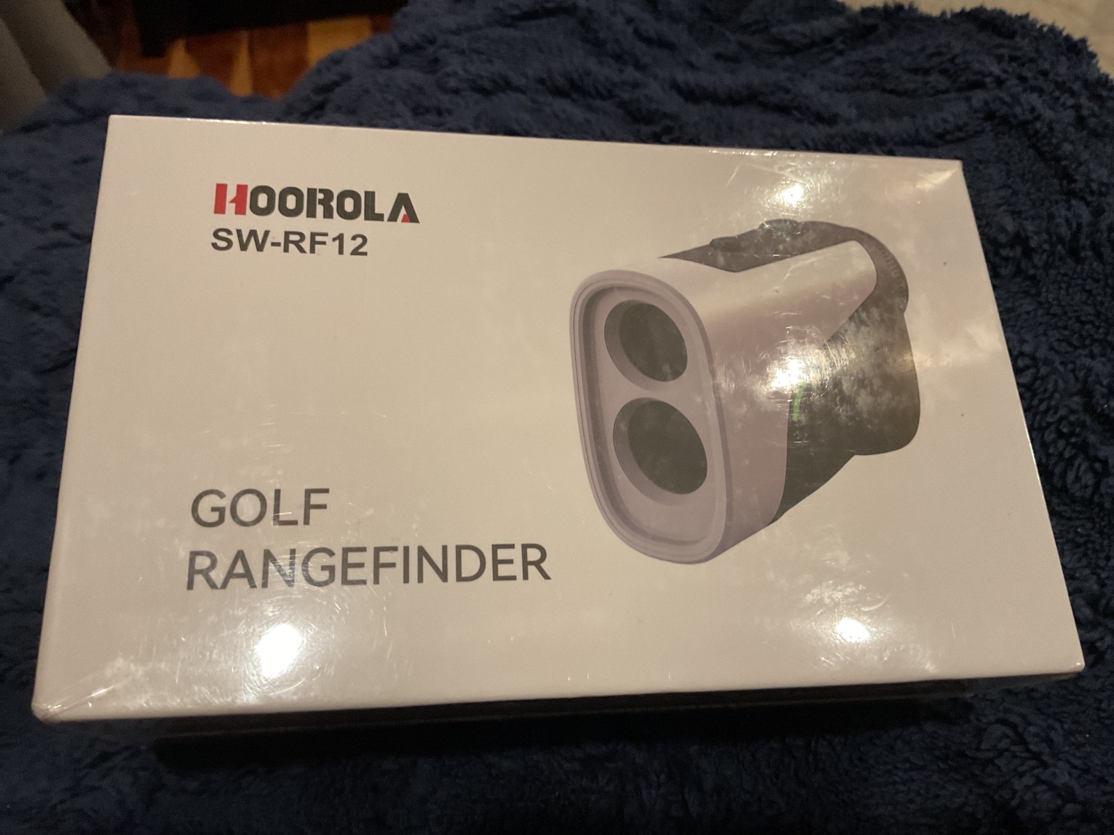 HOOROLA RANGE FINDER GOLF RECHARGEABLE BATTERY SW-RF12 - BLACK- NIB