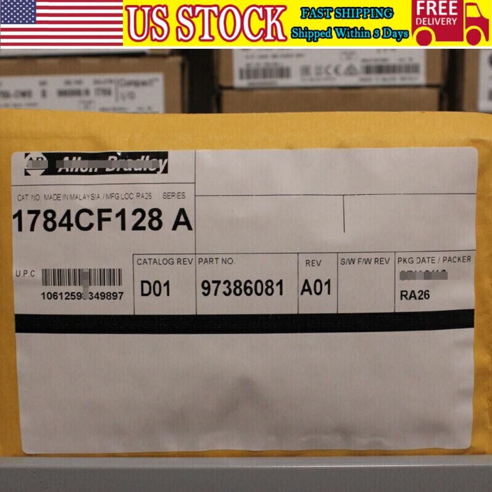 1784-CF128 ControlLogix CompactFlash Card Brand New AB Original Sealed 1784CF128