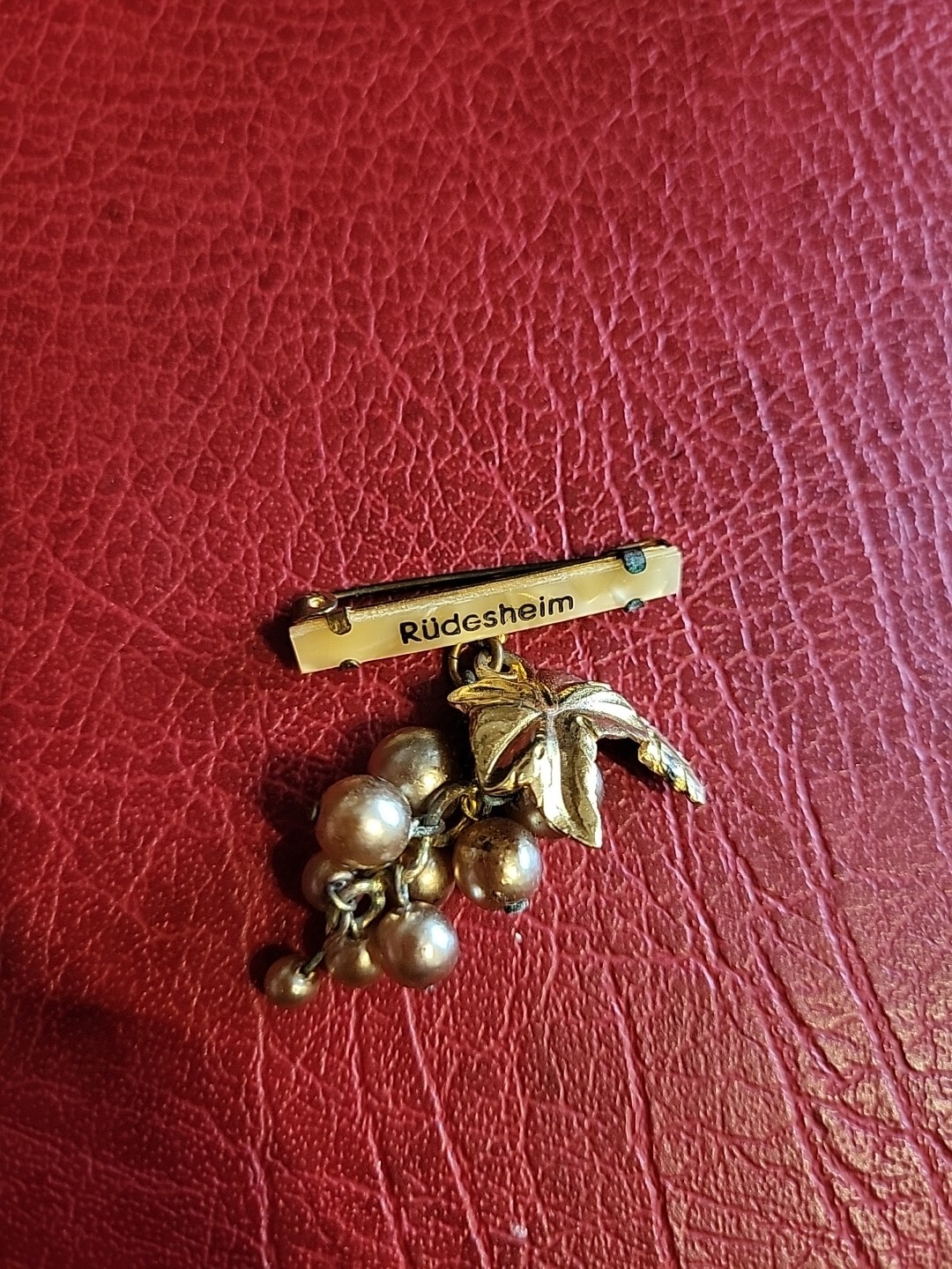 Pin hat pin hiking pin brooch Rüdesheim