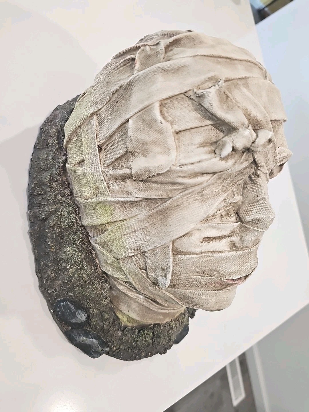 Mummy Head Prop Decor Decroative Halloween ⭐️⭐️FREE SHIPPING ⭐️⭐️