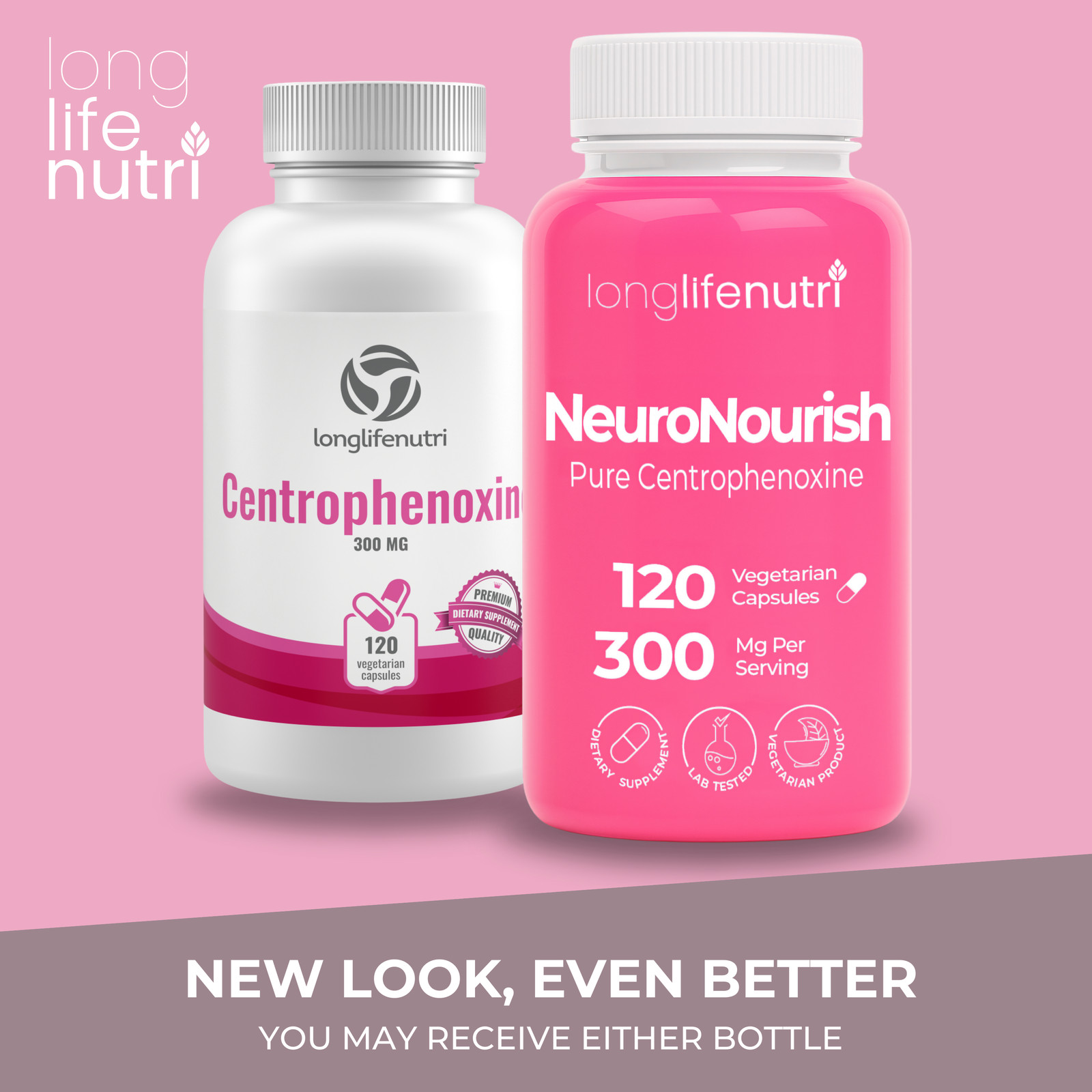 Centrophenoxine 300 mg - 120 Vegetarian Capsules