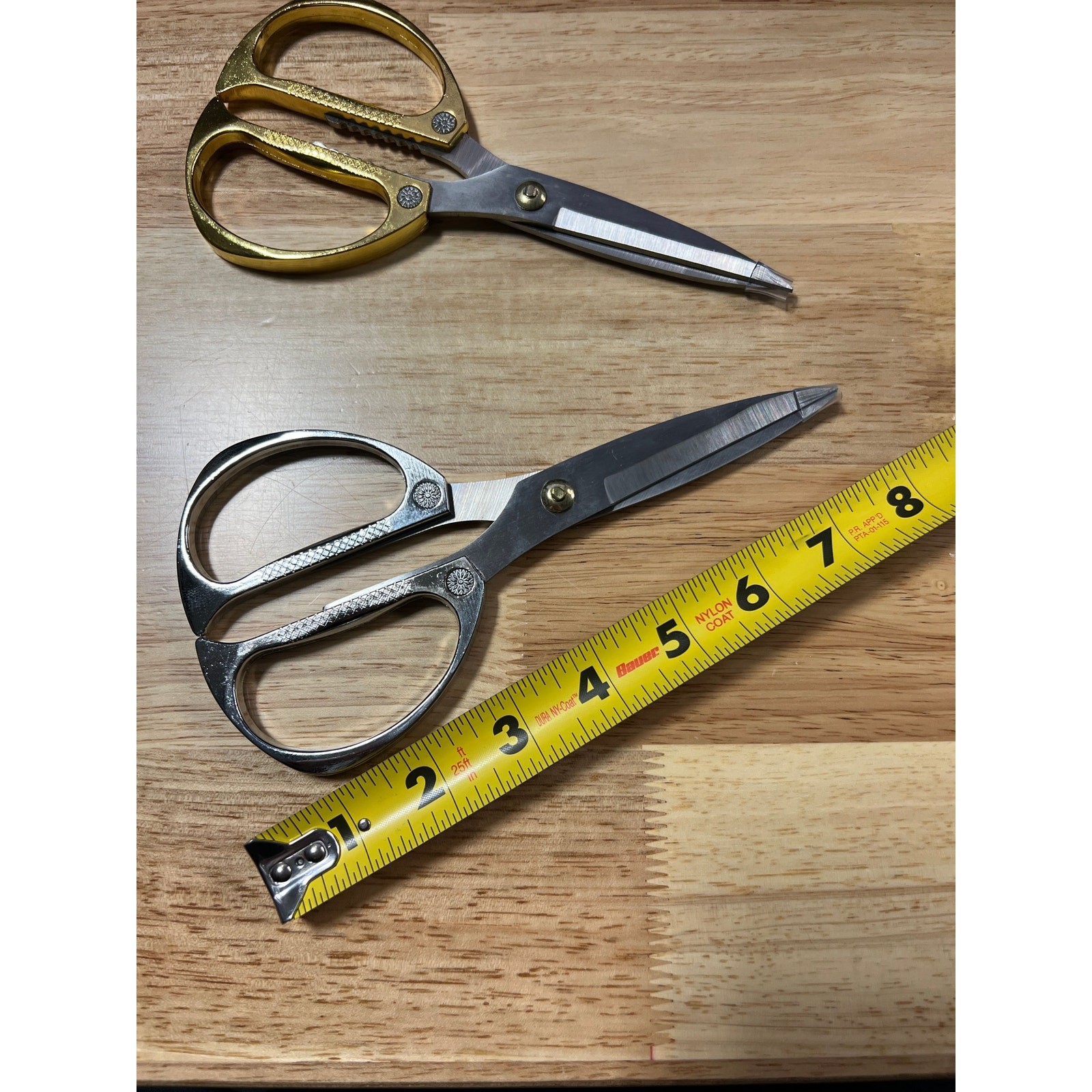 New Two (2) pairs of Universal Use Scissors