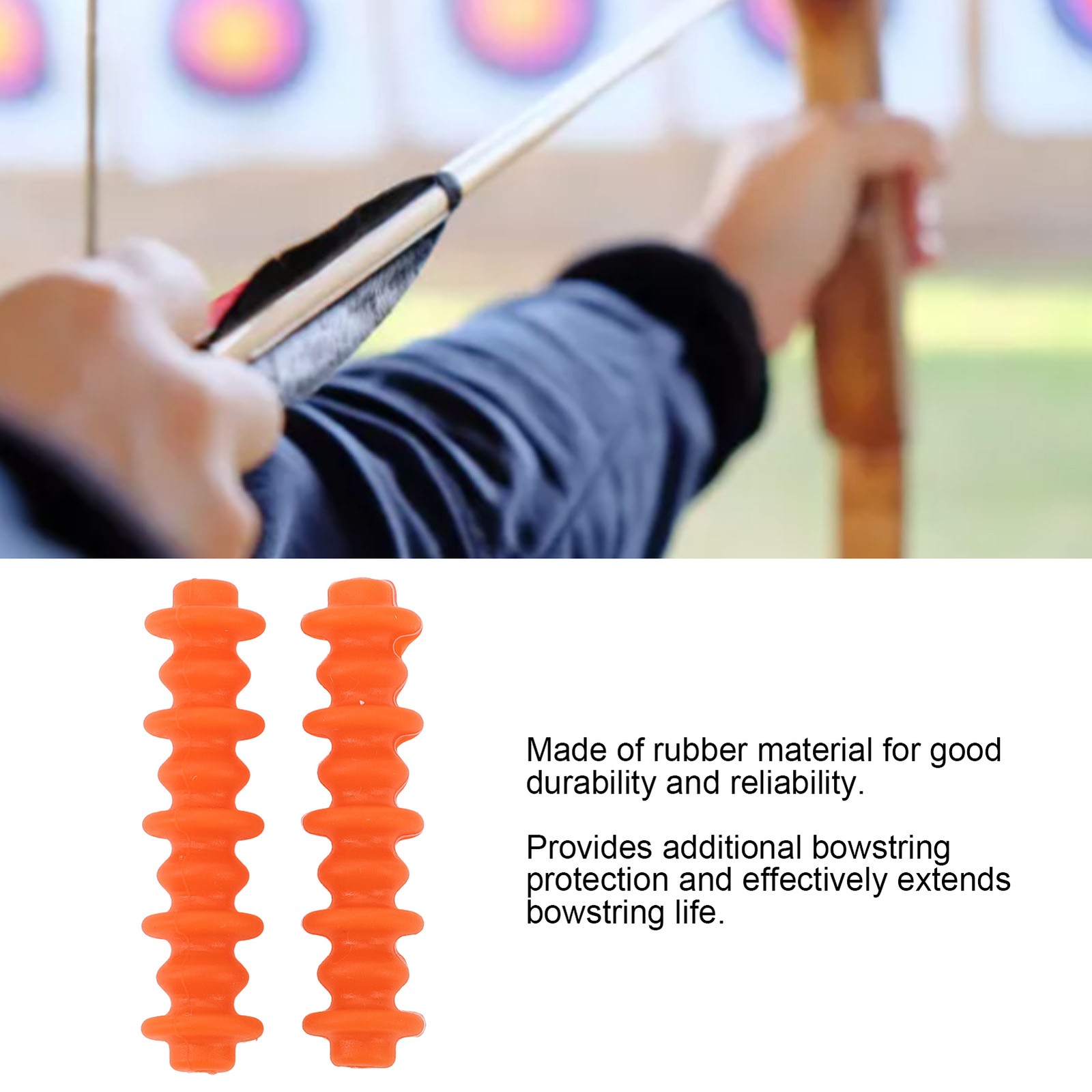 Rubber Effective Bow String Damper For Compound Bow