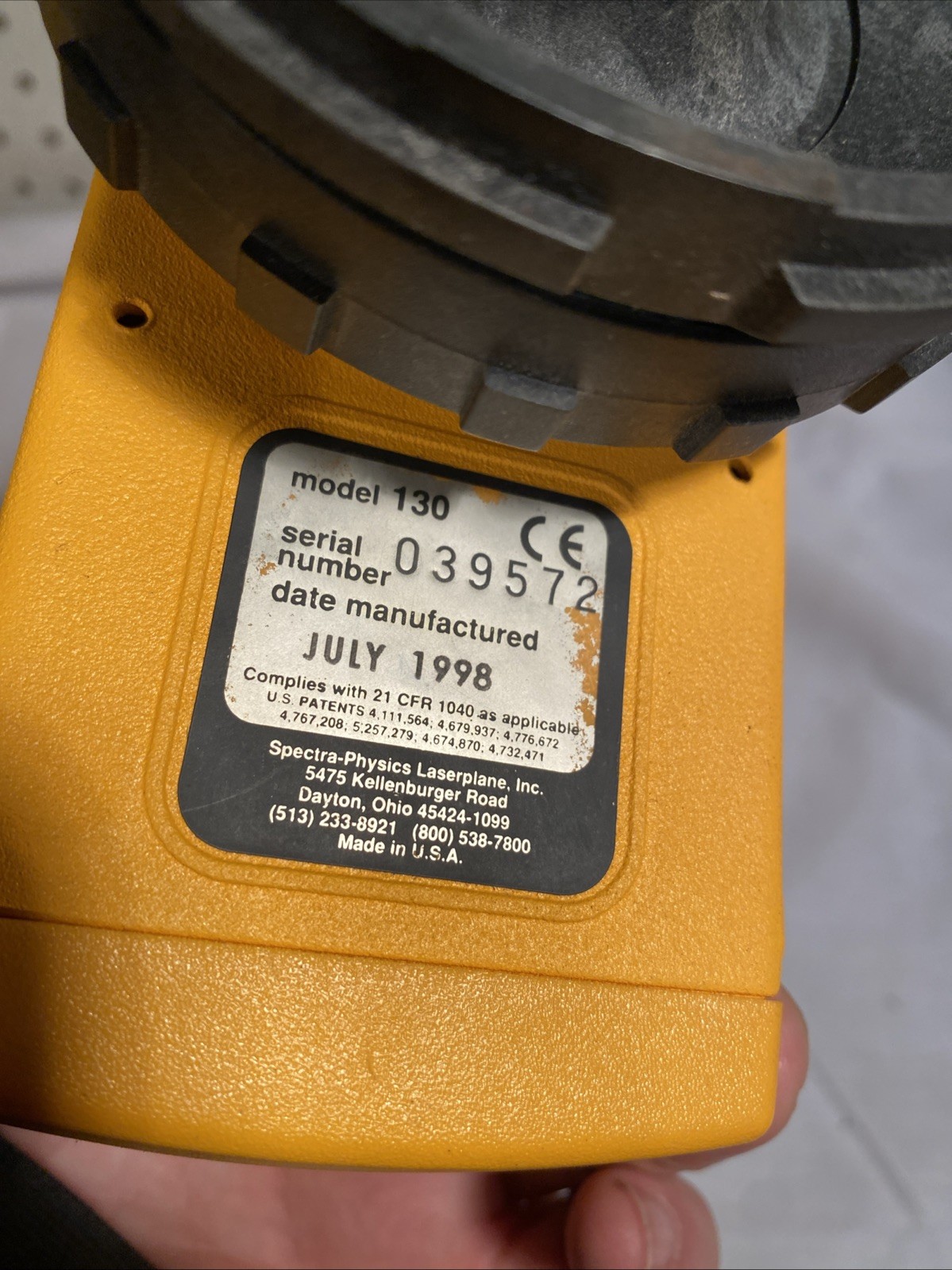 Used Spectra Precision L30 Laser Plane Tool In Case