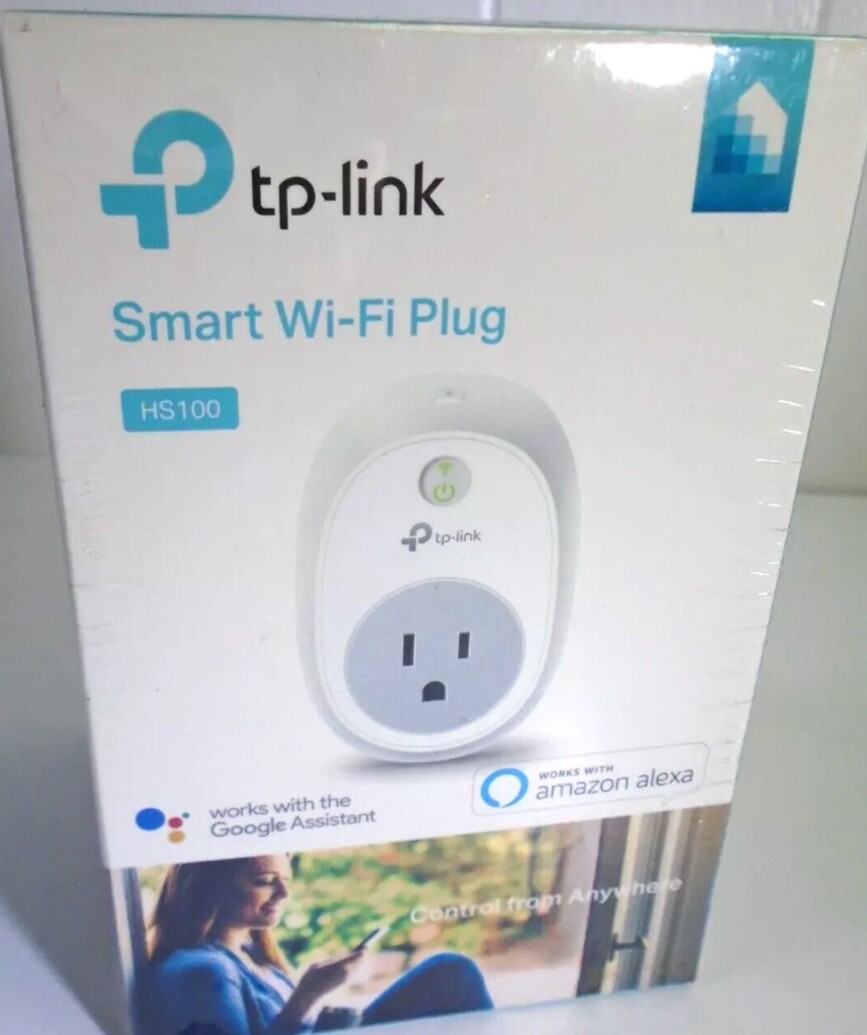 TP-Link - HS100 - Smart WiFi Plug - w/ Google Assistant & Amazon Alexa