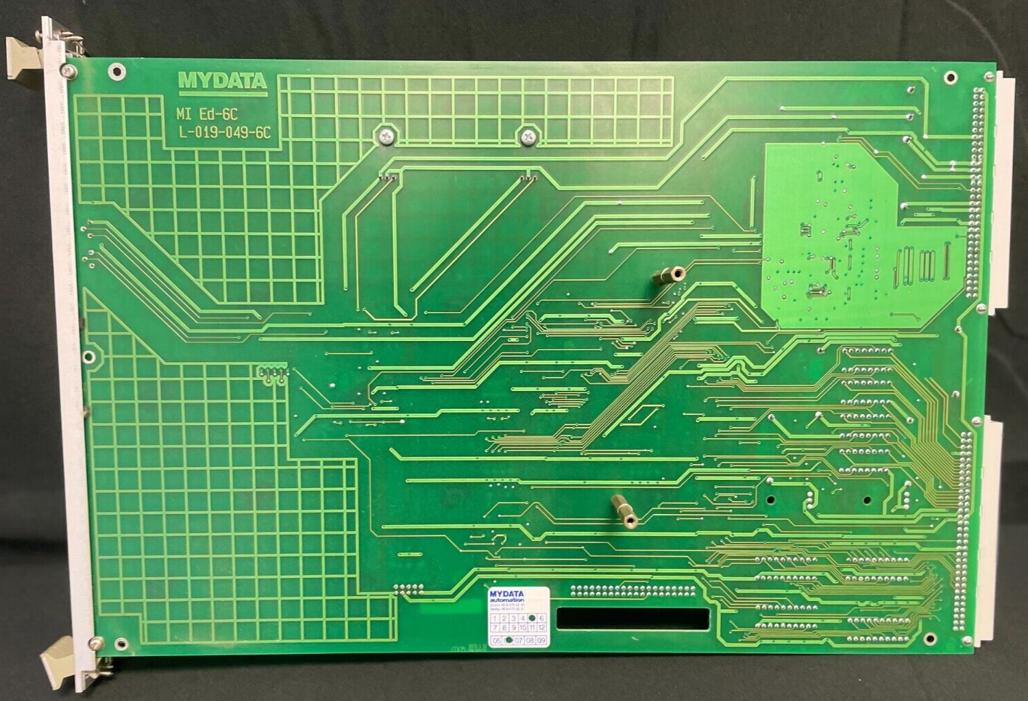 MYDATA L-019-0049-6C MI Magazine Interface Board + MOT3 w/ Panel