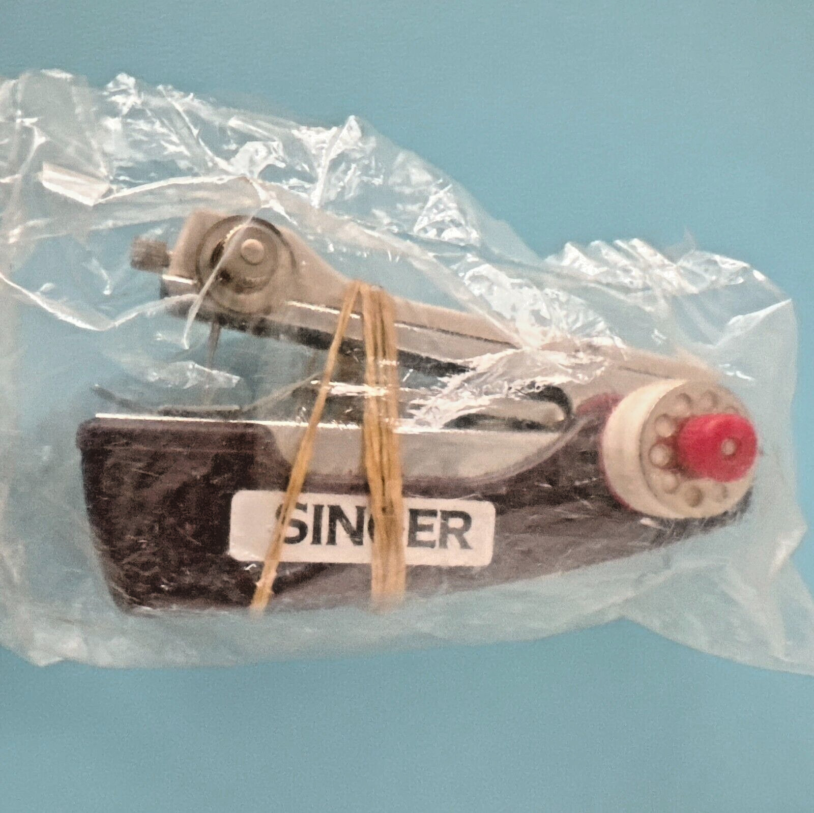 Singer Handheld Mini Mender / Sewing - Estate Sale Find -Sealed / Never Used
