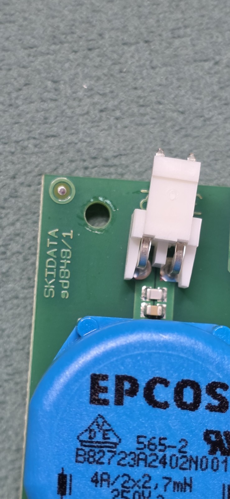 internal SKIDATA sd848/1 interface circuit board typically (Untested)
