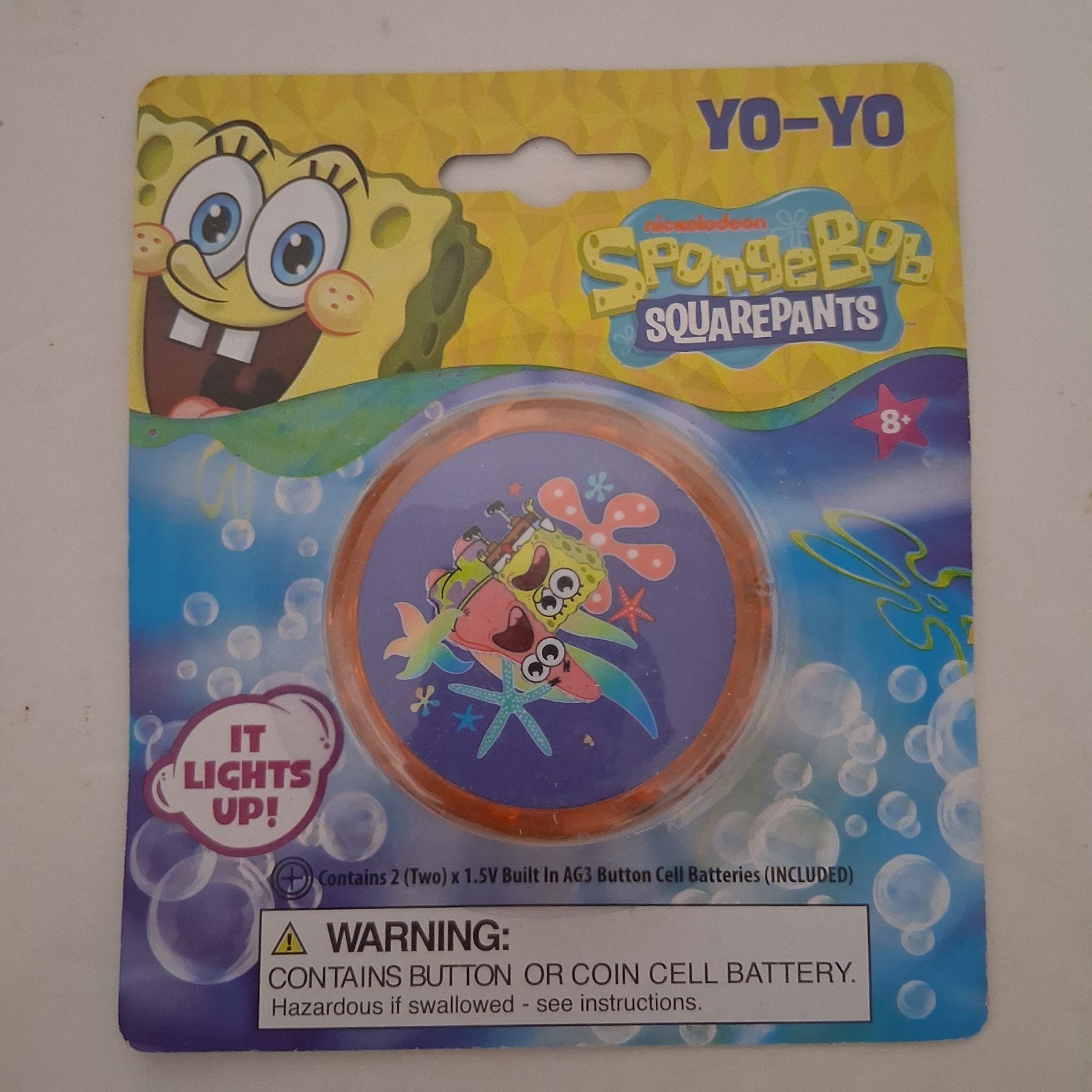 Nickelodeon SpongeBob & Patrick Light Up YO-YO New