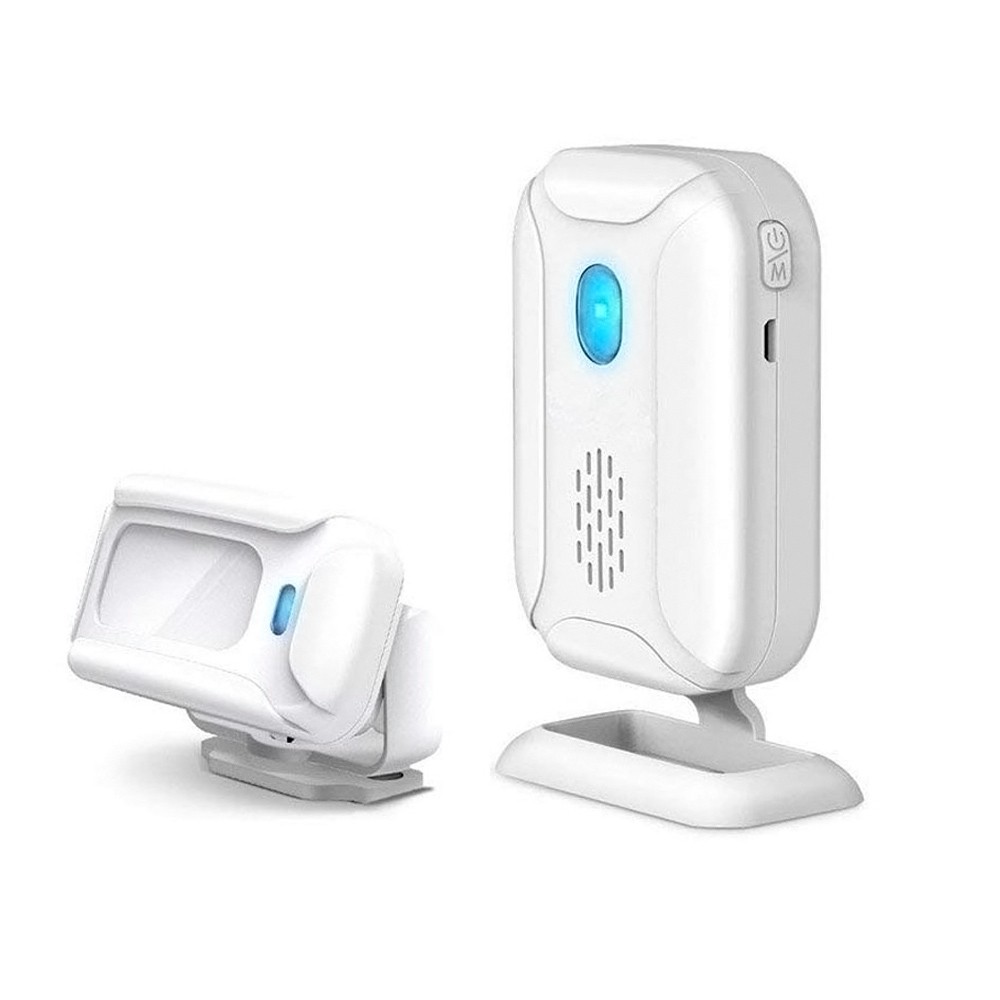 Home Security Wireless Indoor Alarm Welcome DoorBell Motion Sensor Chime 918ft