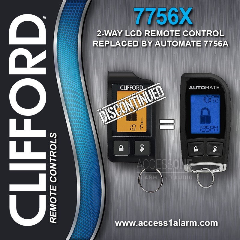 NEW Automate 7756A For Discontinued Clifford 7756X With USB Charger For 3606X
