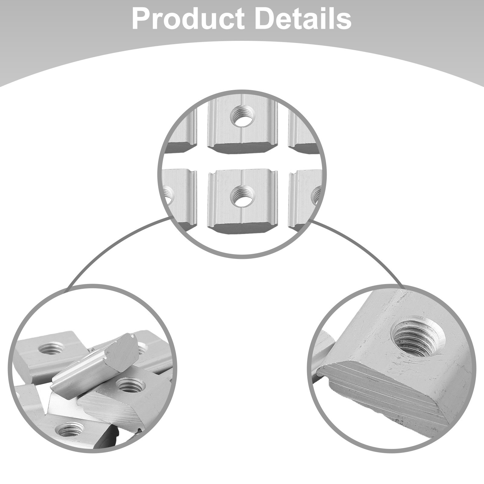 Silver Color Solar Panel Mounting Brackets Easy Installation High Quality