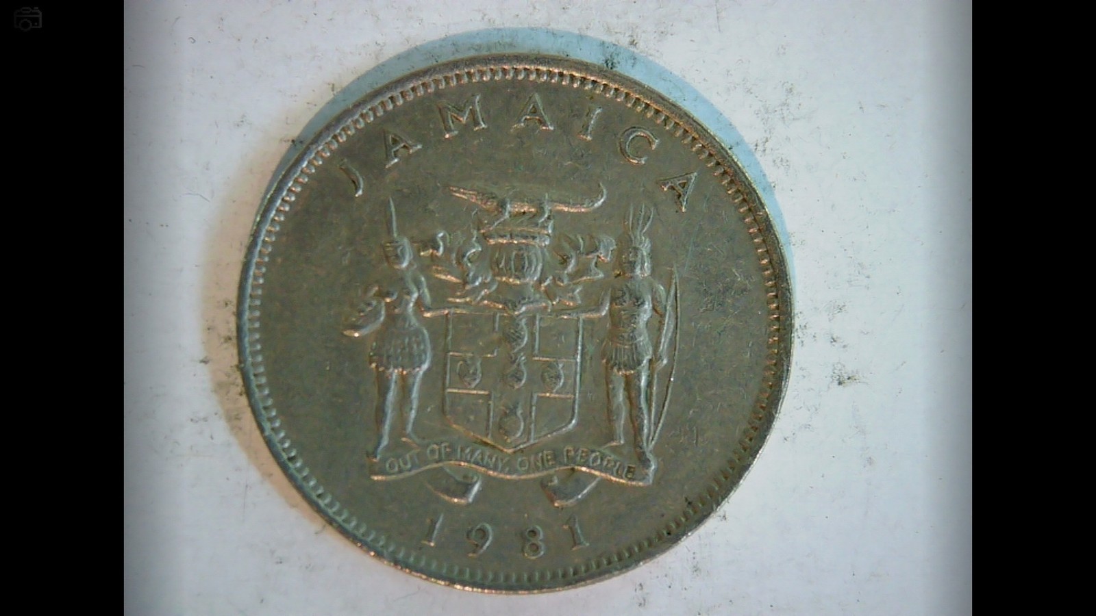 Jamaica 1981 20 Cents World Food Day (FAO) commemorative Coin