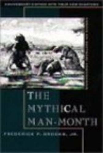 The Mythical Man-Month: Essays on Software Engineering - Paperback - GOOD