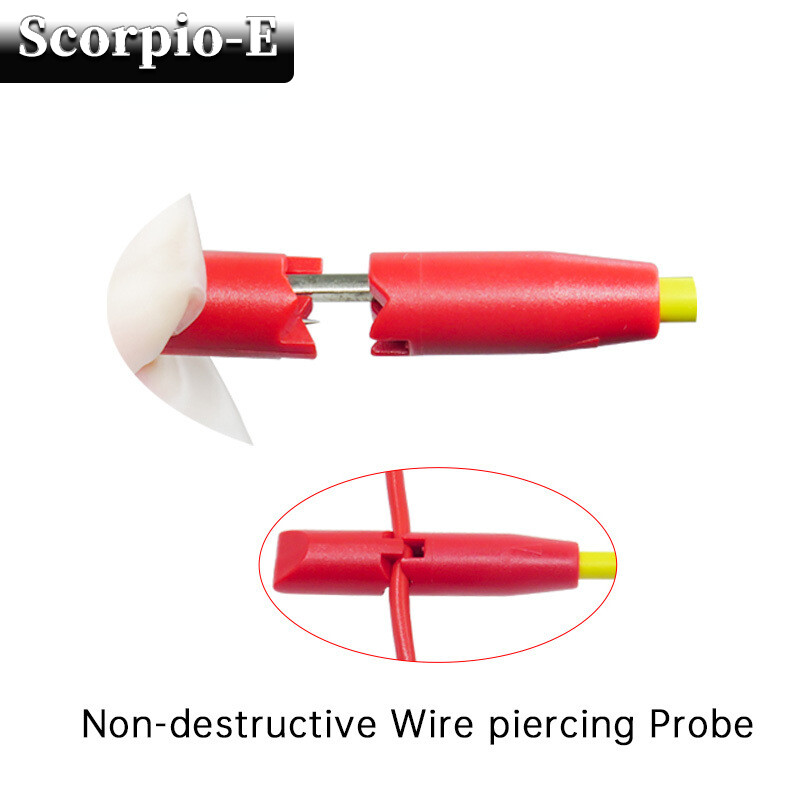 2PCS Insulation Wire Piercing Probe Heavy Duty Quick Piercing for Electrical
