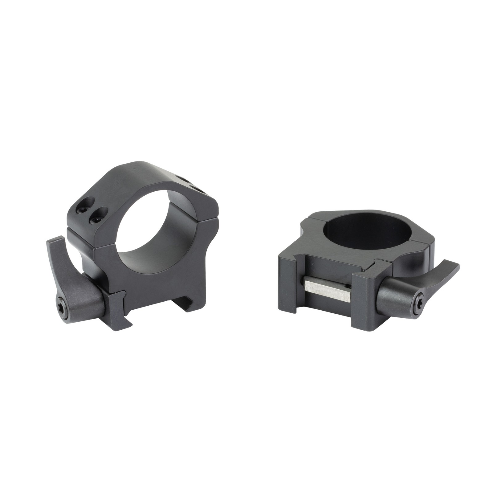 Warne Maxima Horizontal Quick Disconnect Scope Rings 1" Tube Medium Height Steel