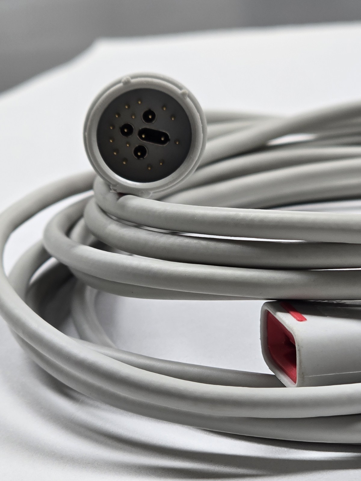 Masimo 4078 SpO2 Adapter Cable 12 Ft. For use With applicator Sensors