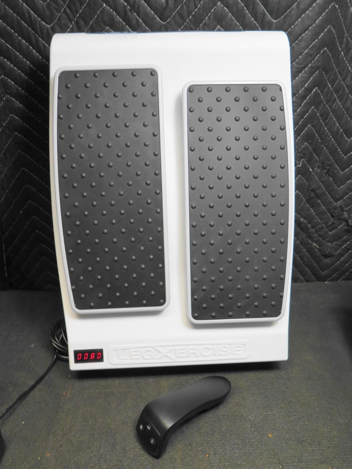 LegXercise PRO Movement Trainer Power Assisted Concave Track White Black