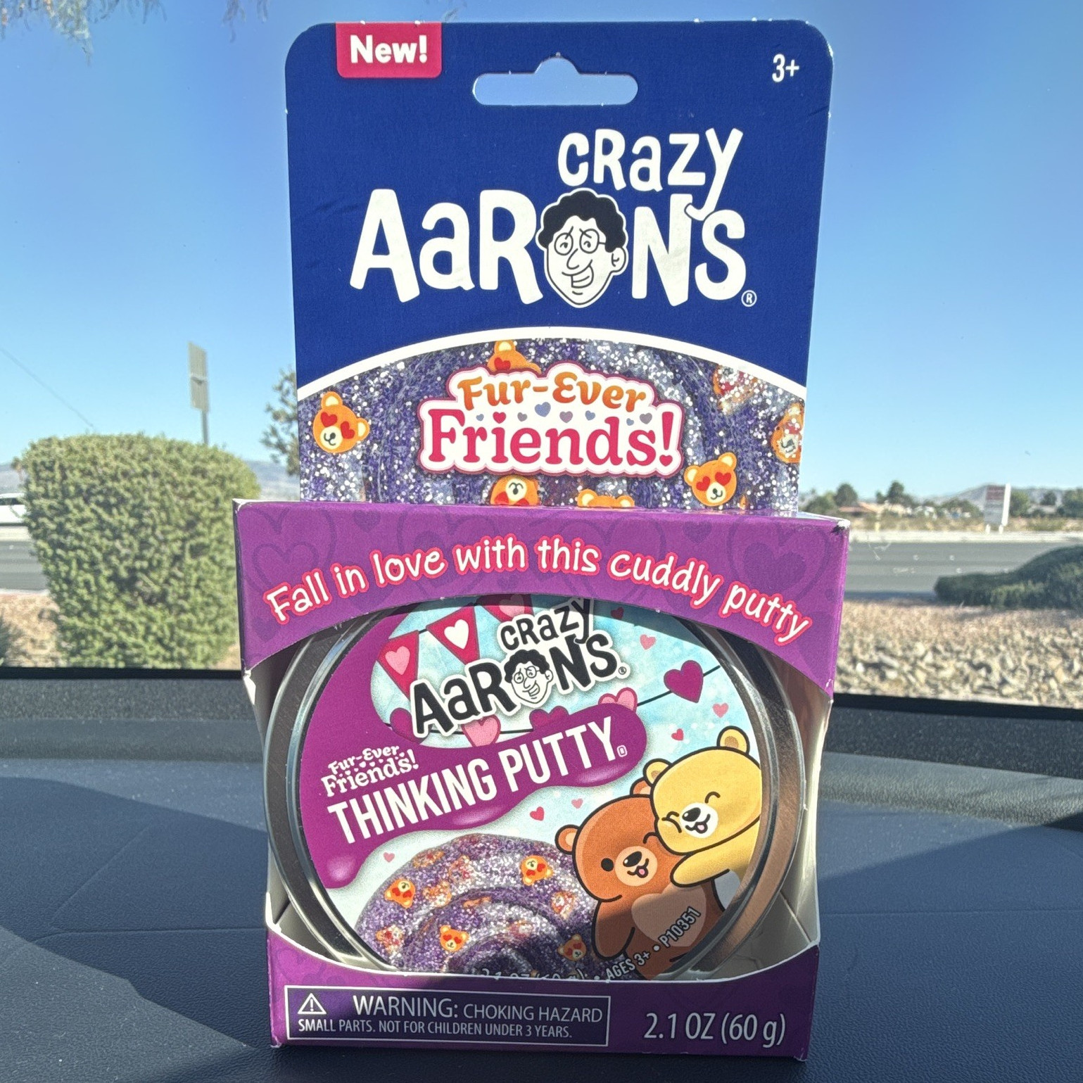 Aaron's Fur-Ever Friends! Thinking Putty Tin