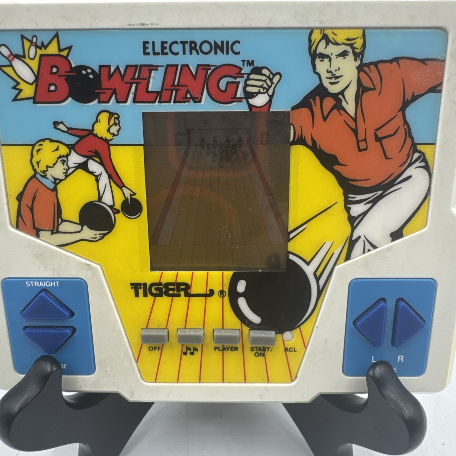 1987 Tiger Electronic Bowling Handheld Game. Tested Working