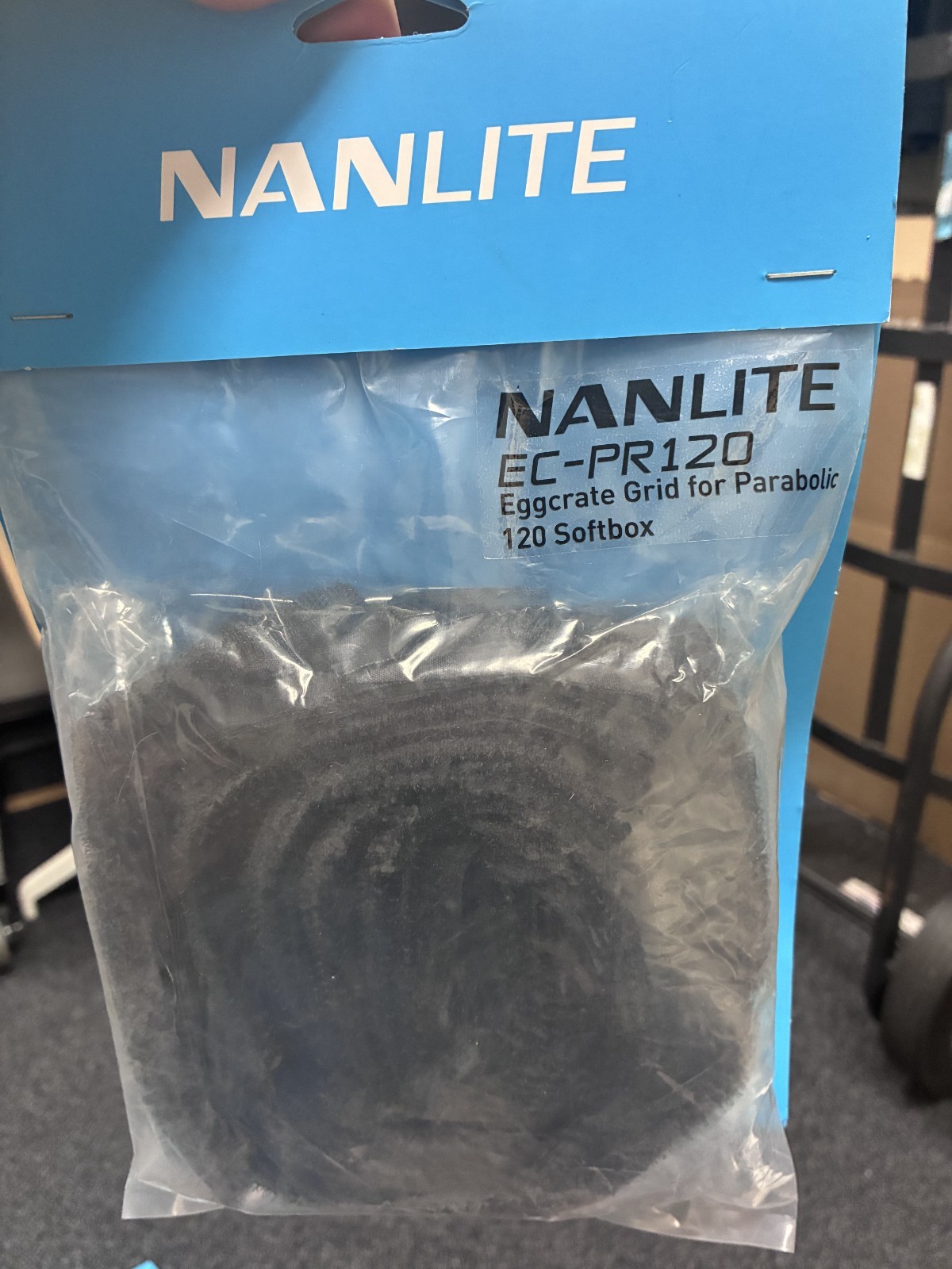 Nanlite ec -pr120 eggcrate grid for parabolic 120 softbox
