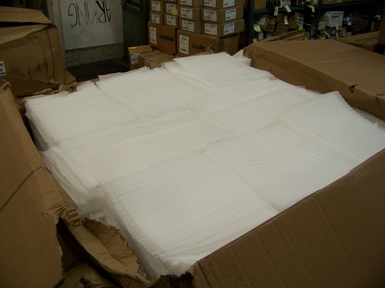 Foam Packing Sheets 11 1/2" X 15"L Thousands per Box New