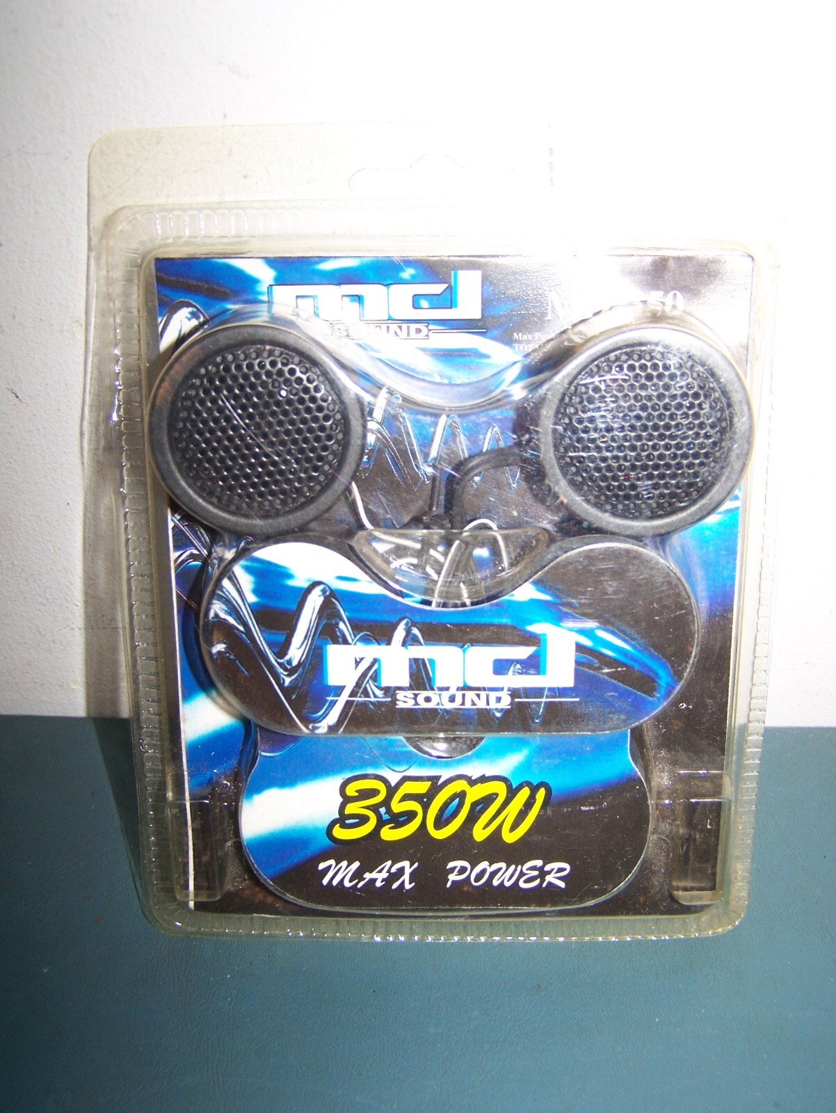 MD SOUND 350W MAX POWER TWEETERS MINI SPEAKERS NIP