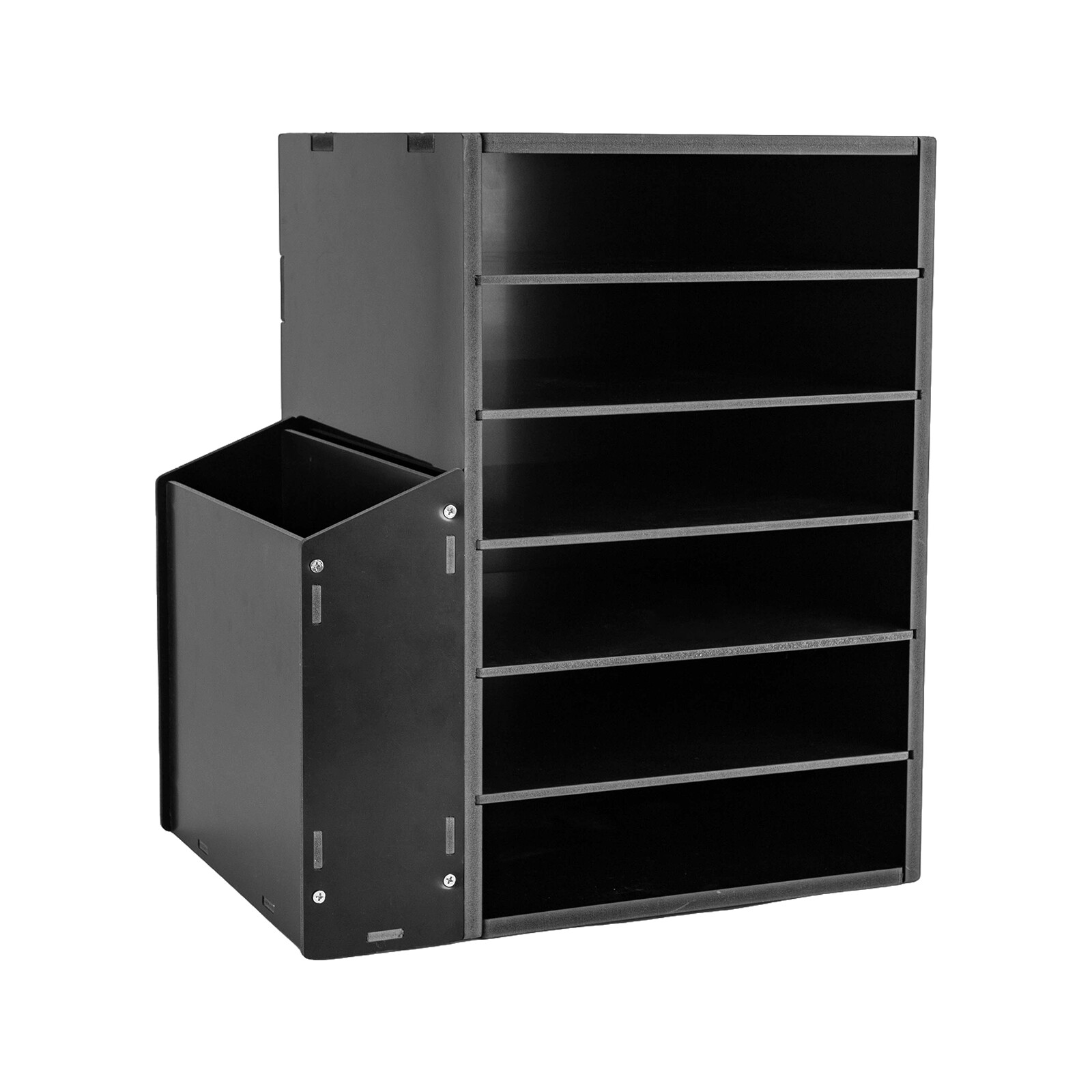 File Organizer PVC Board Letter Desktop Document Folder Office Tray Holder 6Tier