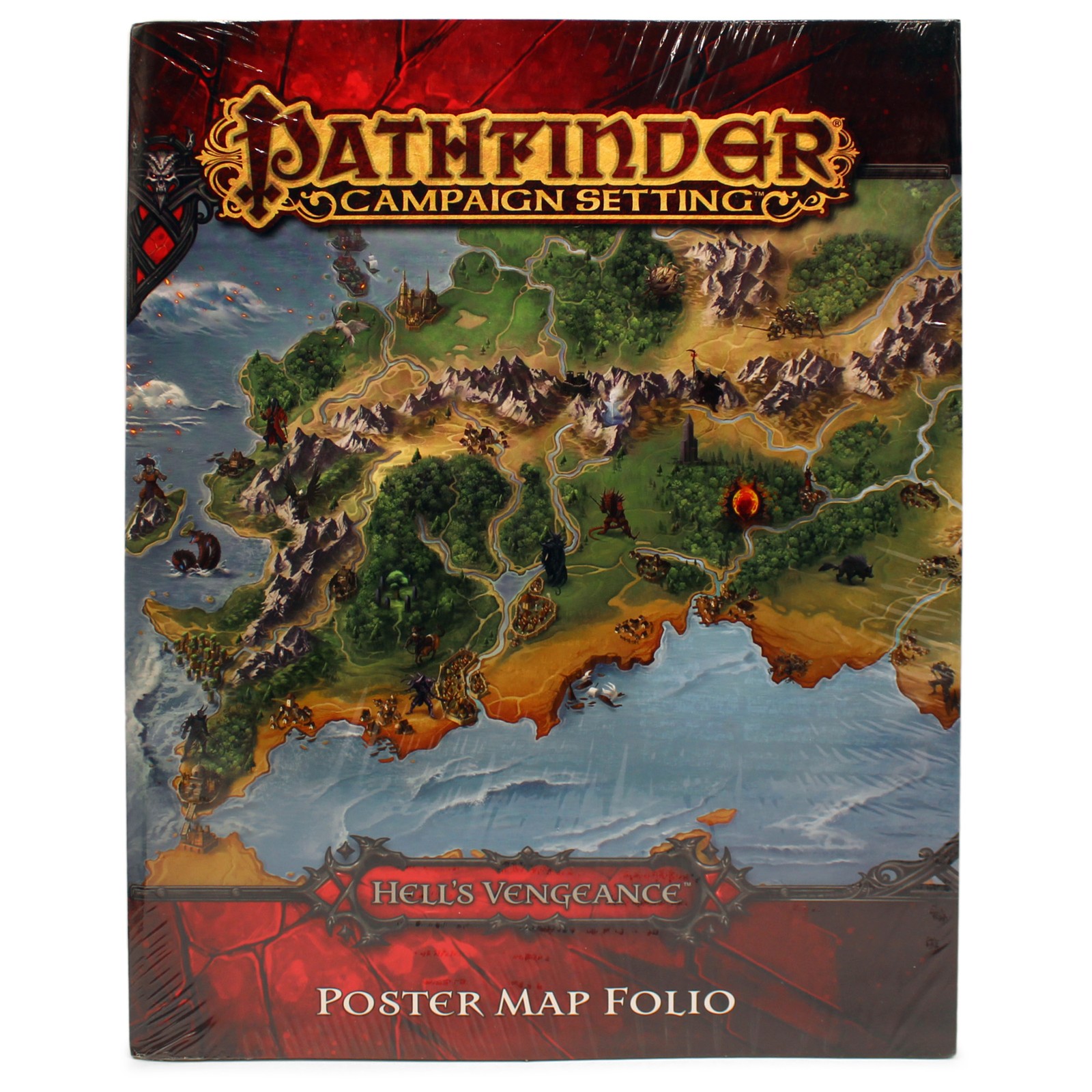 Pathfinder (RPG) Campaign Setting: Hell's Vengeance Poster Map Folio