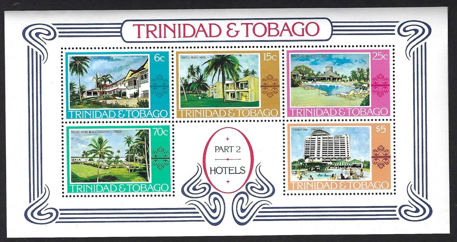 Trinidad & Tobago - Very Nice MNH 1976 Souvenir Sheet ....................22L-SS