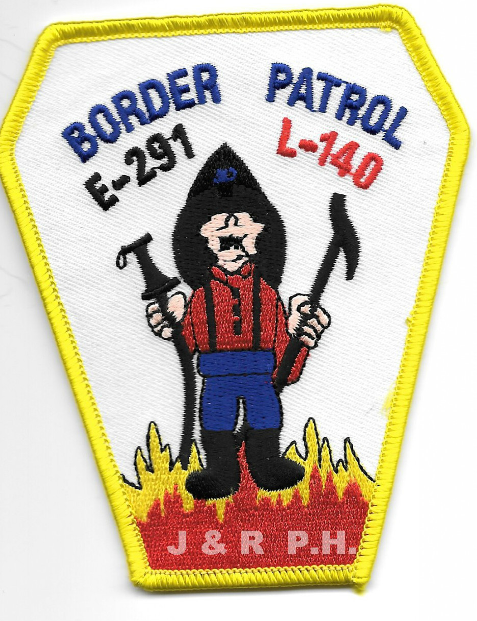 New York City - FDNY  Engine-291 / L-140 "Border Patrol" (3.25" x 4") fire patch