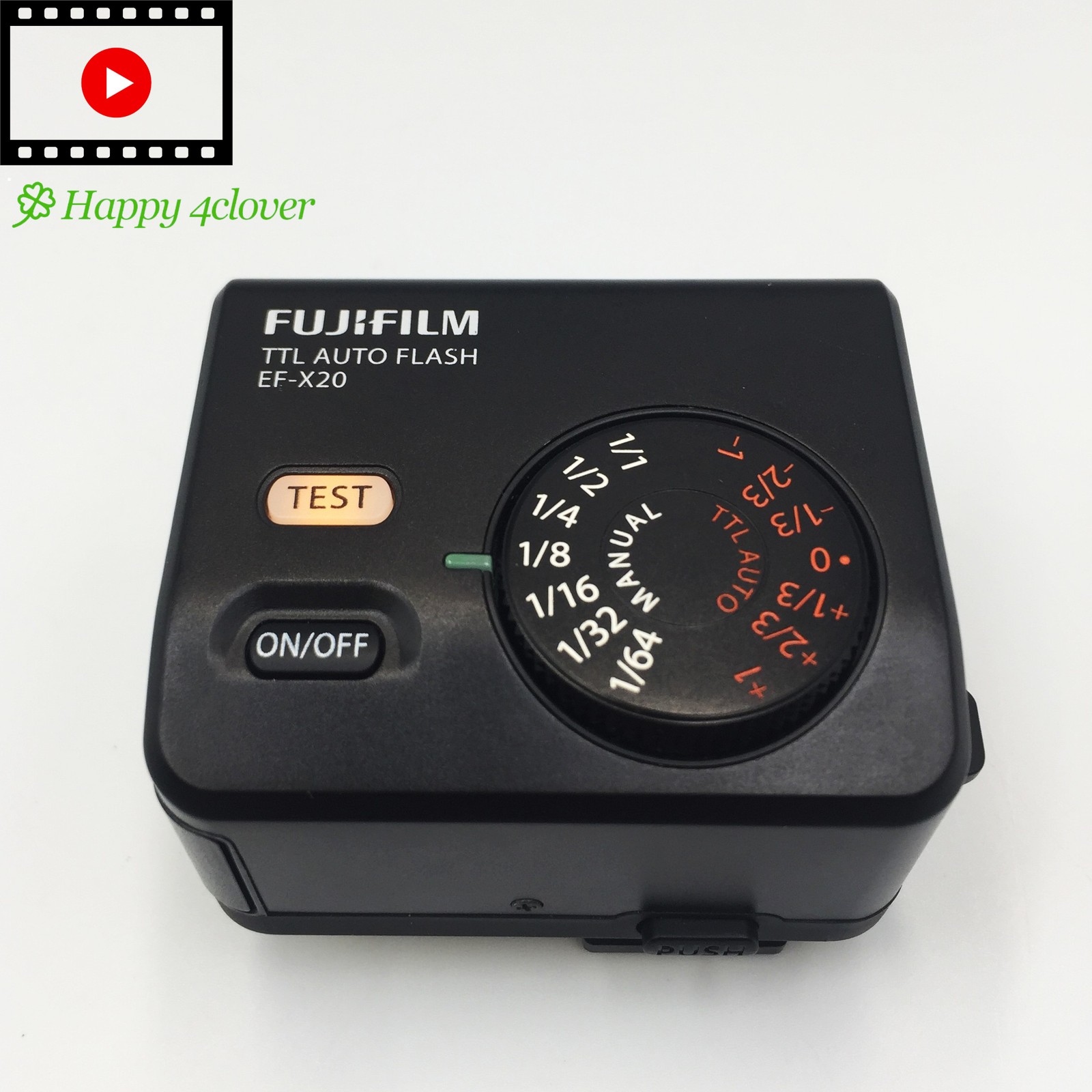 [Top MINT] Fujifilm Clip-on Shoe Mount Flash EF-X20 From JAPAN