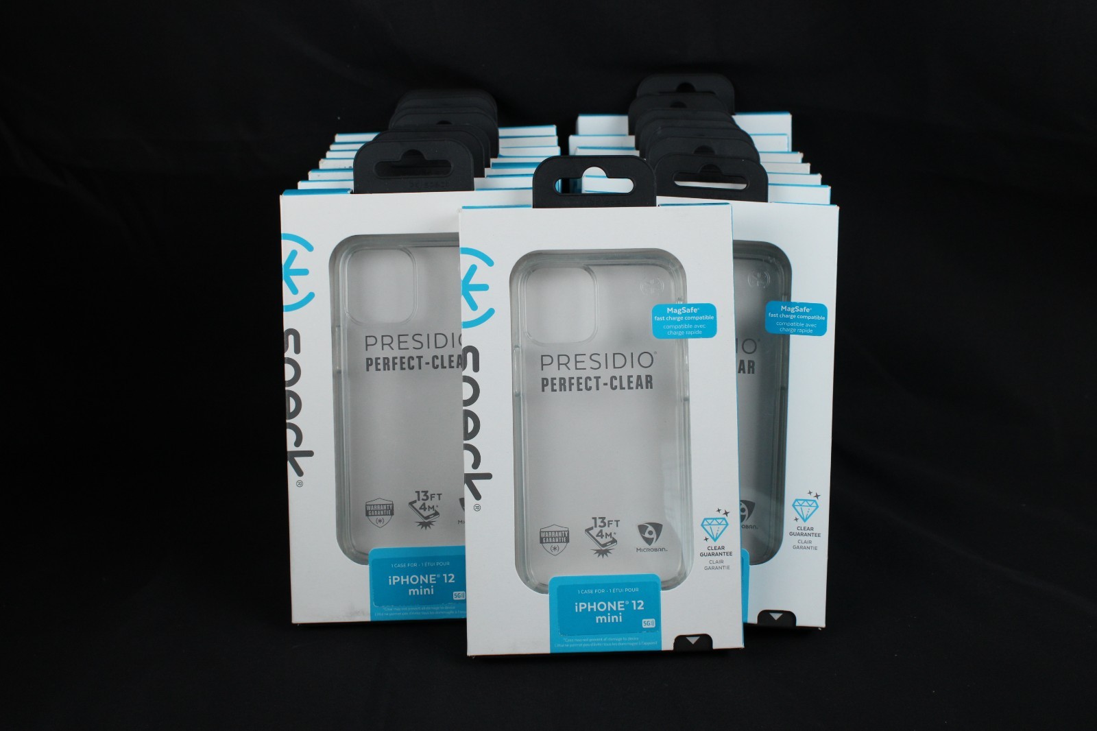Speck Presidio Perfect-Clear Case for Apple iPhone 12 Mini 5.4 2020 - Clear