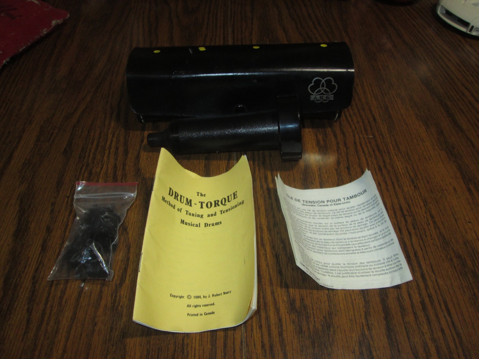 Rare AKG Case  Neary The Drum-Torque
