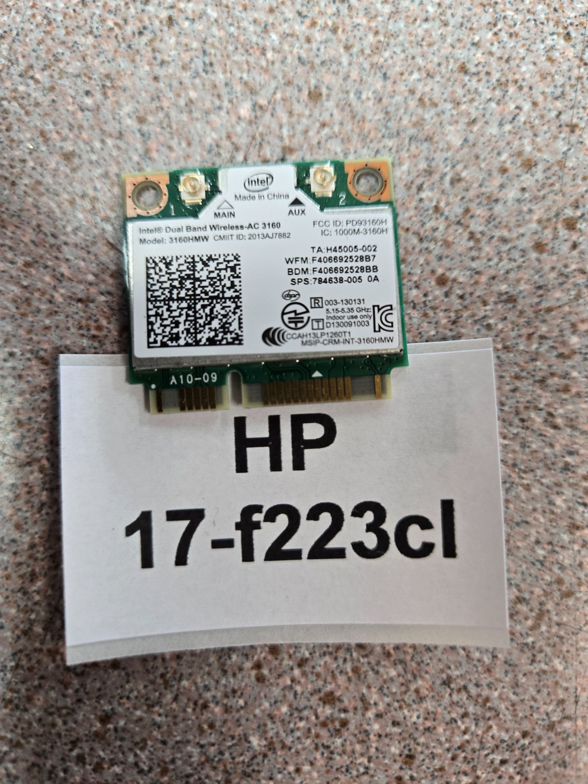 HP Pavilion Wireless Adapter Wi-Fi  hp 17-f223cl