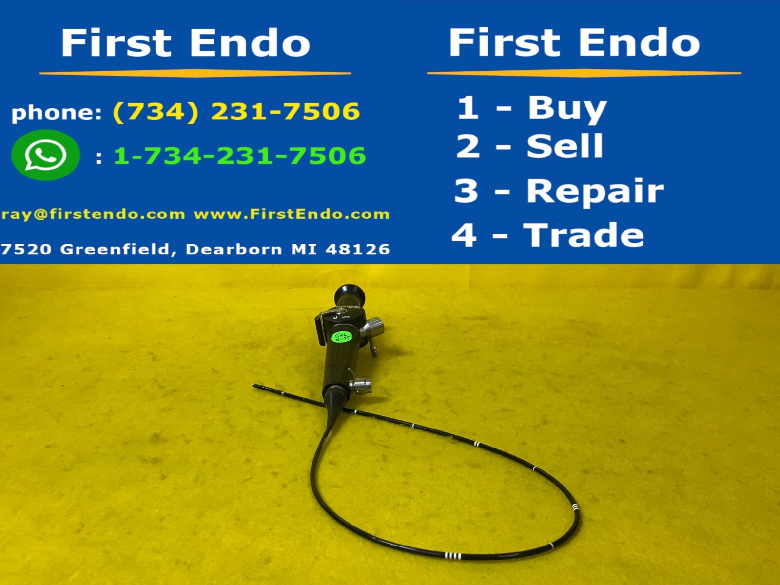Olympus LF-DP Intubation Endoscope Endoscopy (526-s75)_