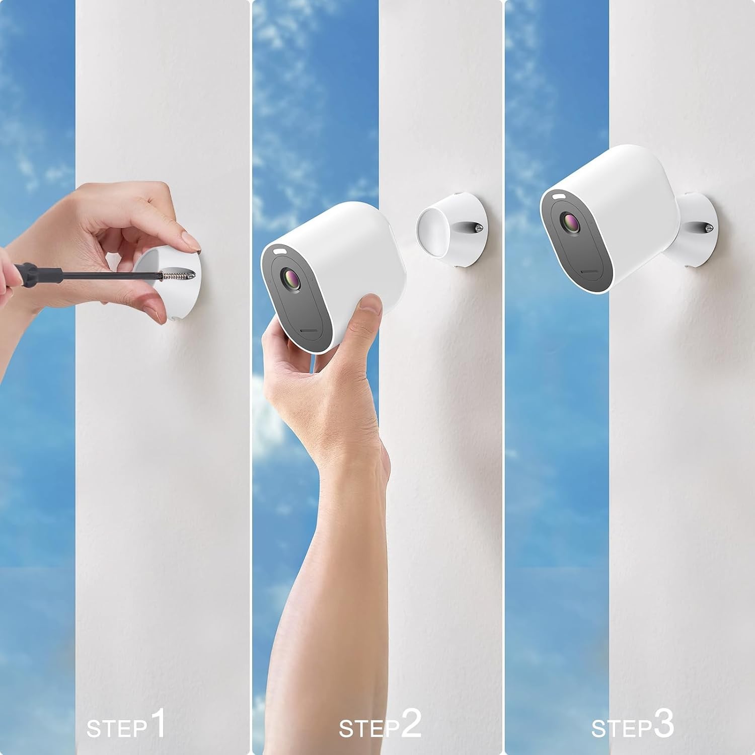 360° Magnetic Mount for Arlo Cameras - Quick Installation, Versatile Use