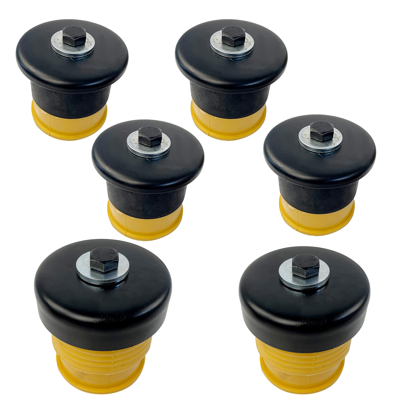 Rear Body Mount Bushing Kit For 2005-07 F250 F350 F450 F550 Position 2 3 or 4