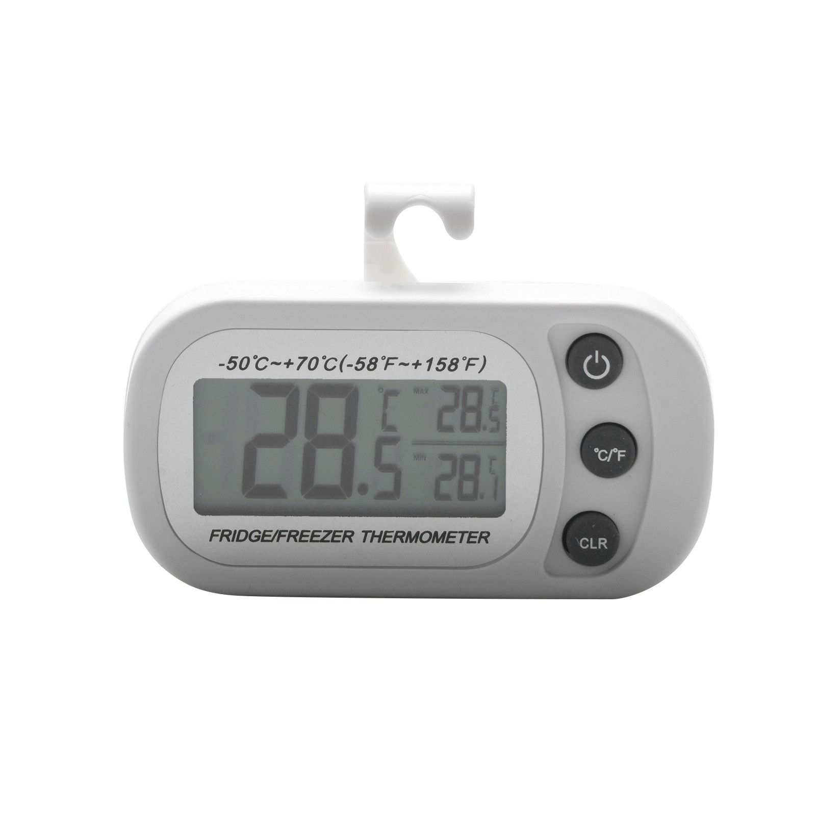 Digital Freezer Refrigerator Thermometer with LCD Display Temp Memory Gauge