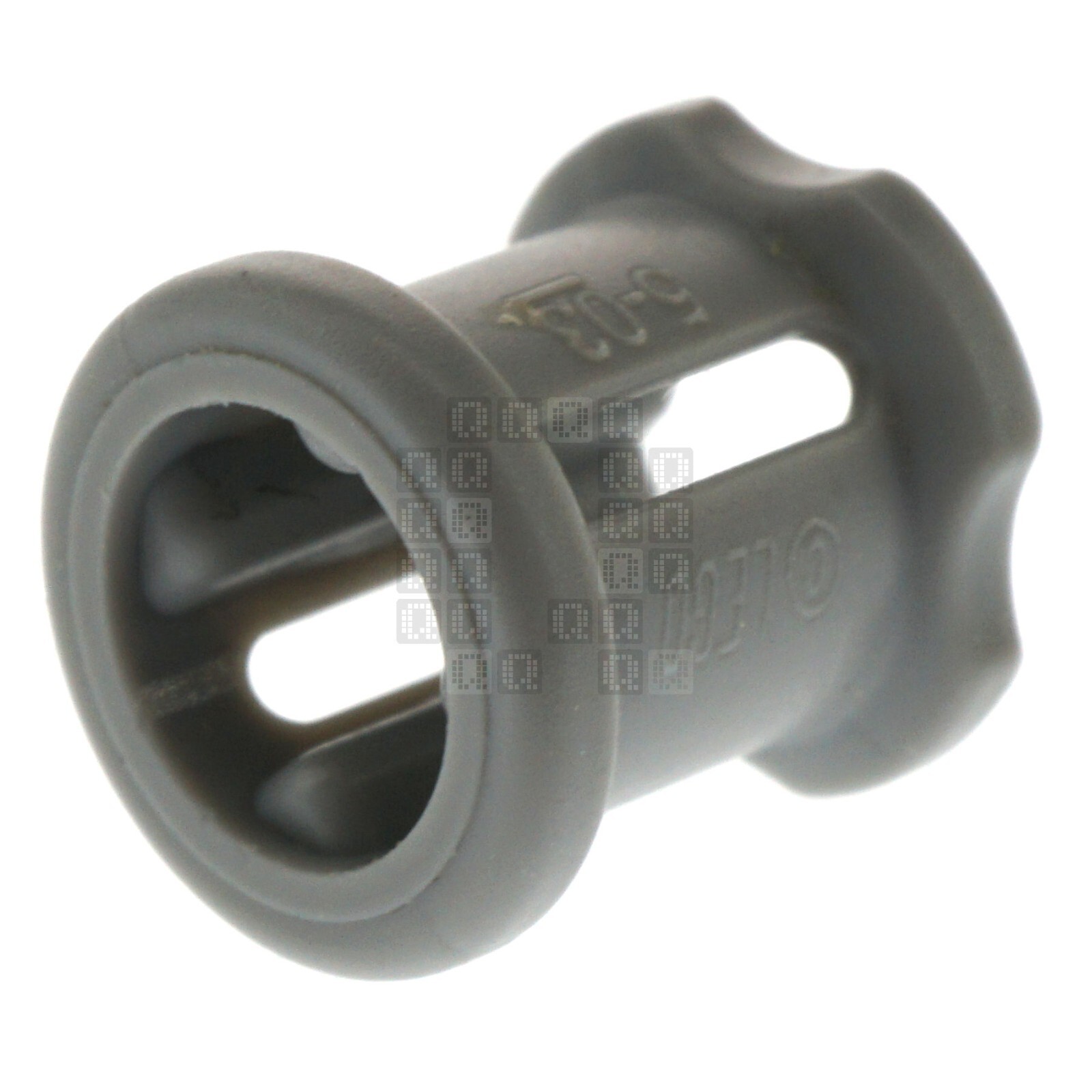 Lego 6275844 Technic Bushing for Cross Axle, Medium Stone Gray, 10-Pack