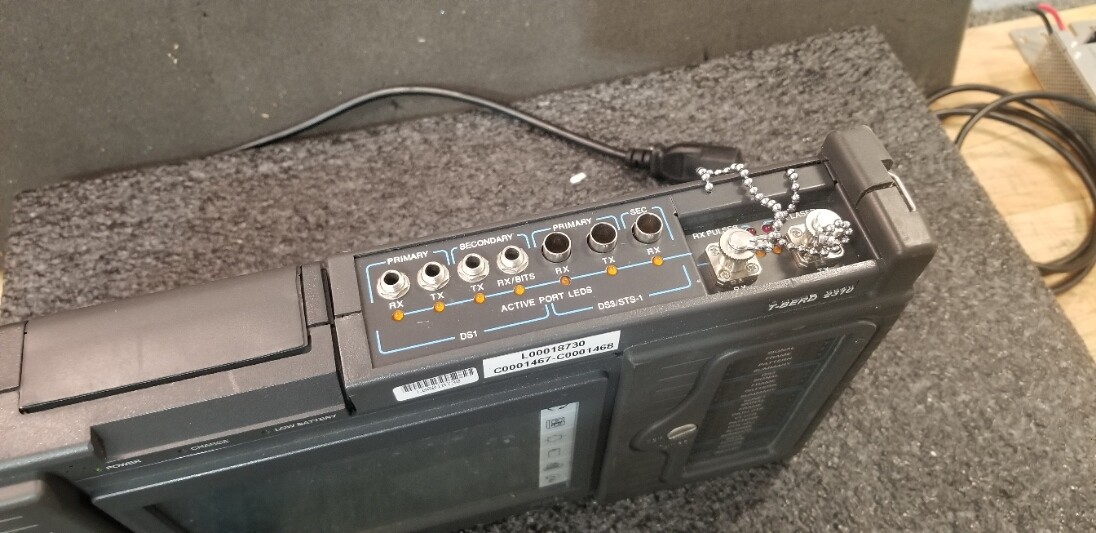 TTC/Acterna Test Pad 2000C with FST-2310 Module Unit A1